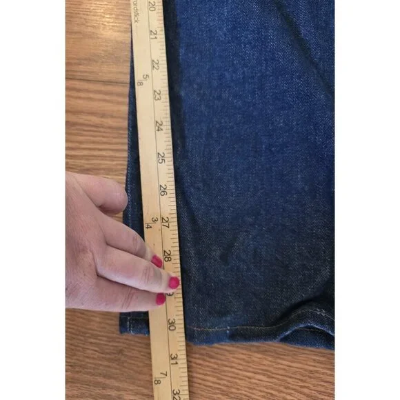 Wrangler Jeans Mens (38x30) 36x30 Dark Wash High Rise Cowboy Cut Rodeo Western - Picture 6 of 10